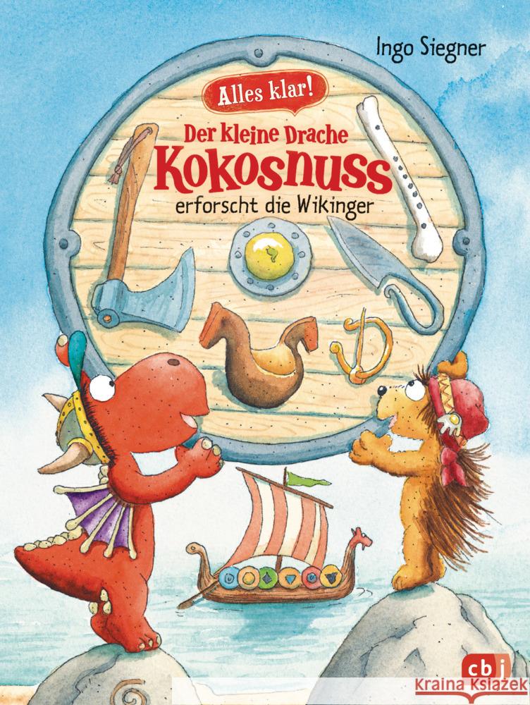 Alles klar! Der kleine Drache Kokosnuss erforscht die Wikinger Siegner, Ingo 9783570179109 cbj - książka