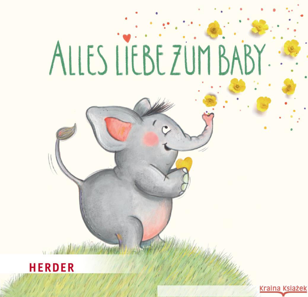 Alles Liebe zum Baby Hartmann, Frank 9783451716843 Herder, Freiburg - książka