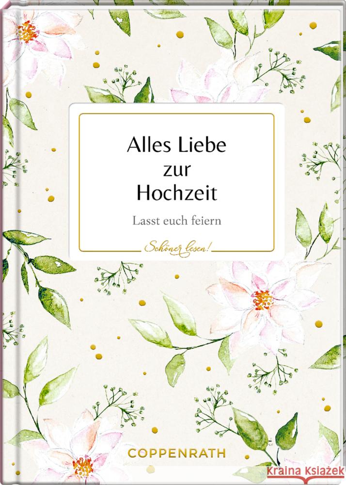 Alles Liebe zur Hochzeit  9783649649885 Coppenrath, Münster - książka