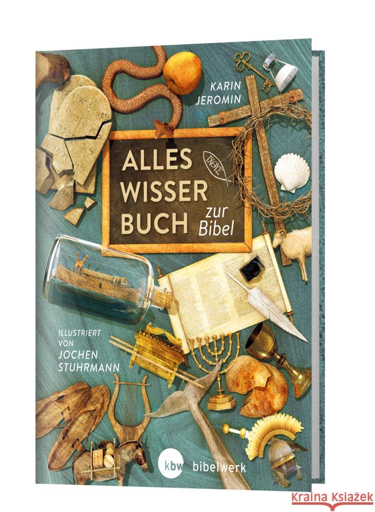 Alleswisserbuch zur Bibel Jeromin, Karin 9783460246010 Katholisches Bibelwerk - książka