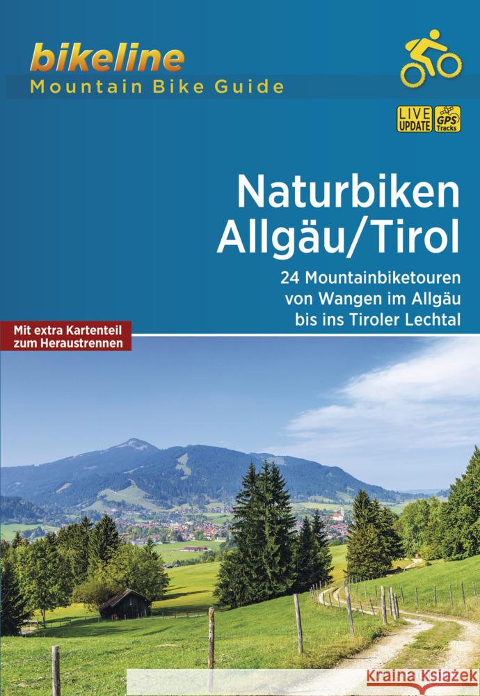 Allgau / Tirol 24 Mountainbiketouren von Wangen im Allgau in: 2022    9783850009812 Verlag Esterbauer - książka