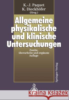 Allgemeine Physikalische Und Klinische Untersuchungen Berdel, D. 9783642773990 Springer - książka