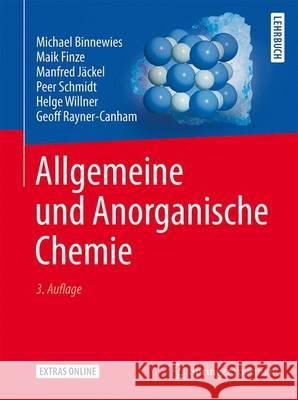 Allgemeine Und Anorganische Chemie Binnewies, Michael 9783662450666 Springer Spektrum - książka