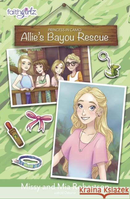 Allie's Bayou Rescue Missy Robertson Mia Robertson Jill Osborne 9780310762478 Zonderkidz - książka