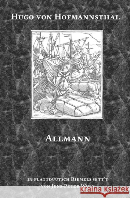 Allmann : Dat Späl von den rieken Mann sien Starwen Wulf, Jens-Peter 9783737567206 epubli - książka