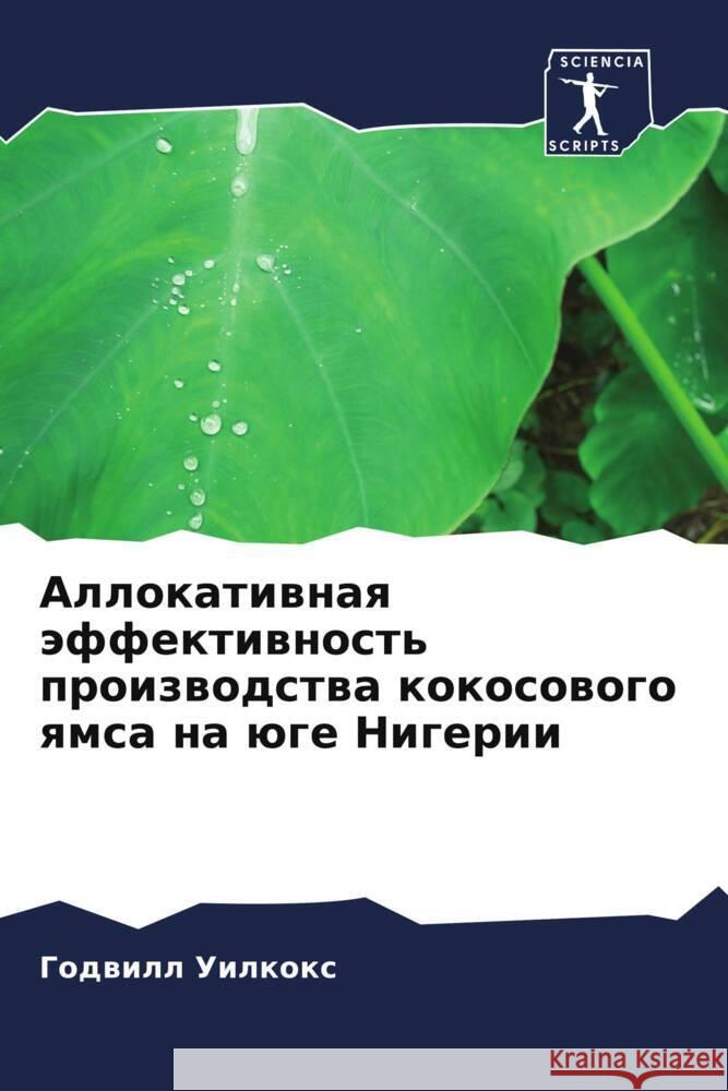 Allokatiwnaq äffektiwnost' proizwodstwa kokosowogo qmsa na üge Nigerii Uilkox, Godwill 9786204465081 Sciencia Scripts - książka