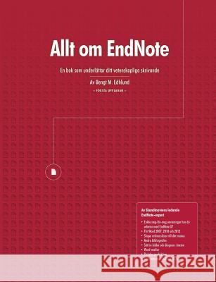 Allt Om Endnote Bengt Edhlund 9781312897250 Lulu.com - książka