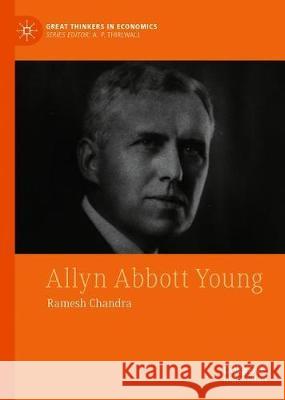 Allyn Abbott Young Ramesh Chandra 9783030319809 Palgrave MacMillan - książka