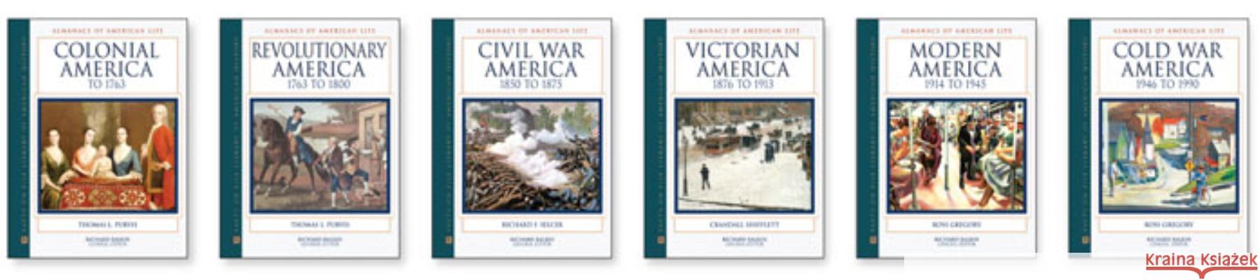 Almanacs of American Life Set Richard Balkin 9780816067749 Facts On File Inc - książka