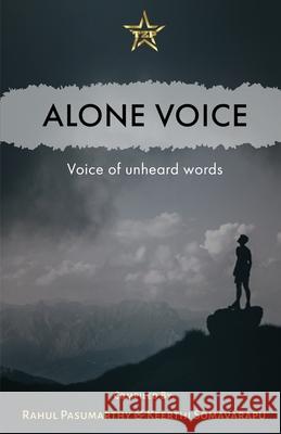 Alone Voice Keerthi Somavarapu Rahul Pasumarthy 9789389557176 Fanatixx Publication - książka