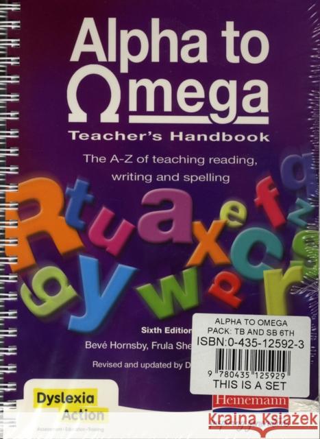 Alpha to Omega Pack: Teacher's Handbook and Student's Book 6th Edition Frula Shear 9780435125929 Pearson Education Limited - książka