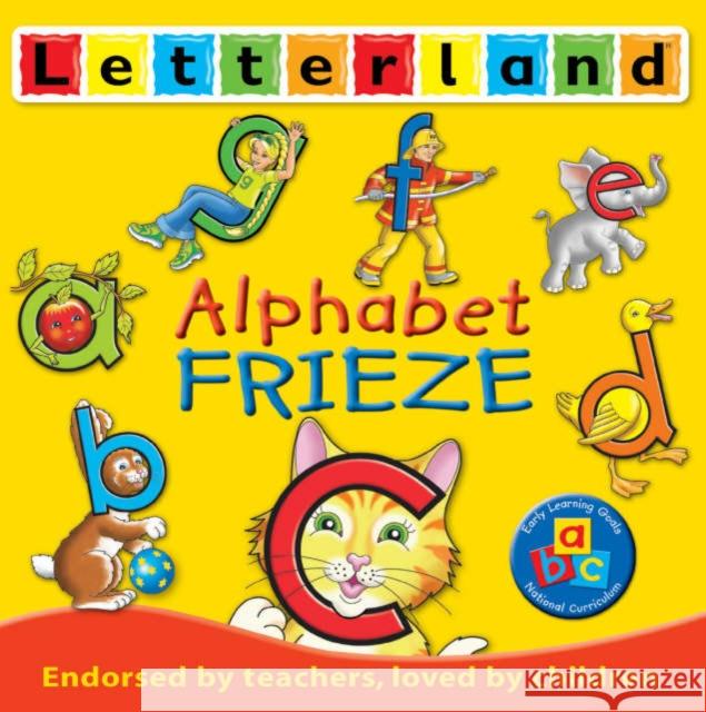 Alphabet Frieze Lyn Wendon 9781862092235 Letterland International - książka