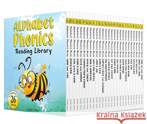 Alphabet Phonics: Box Set of 26 Books Wonder House Books 9789354406058 Prakash Books - książka