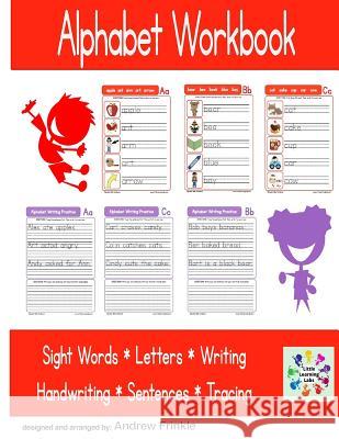 Alphabet Workbook Andrew Frinkle 9781508618577 Createspace - książka
