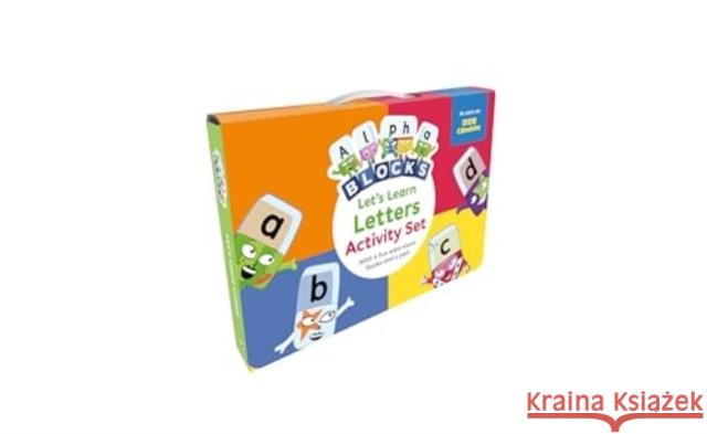 Alphablocks Let's Learn Letters Wipe-Clean Activity Set Alphablocks 9781802632606 Sweet Cherry Publishing - książka