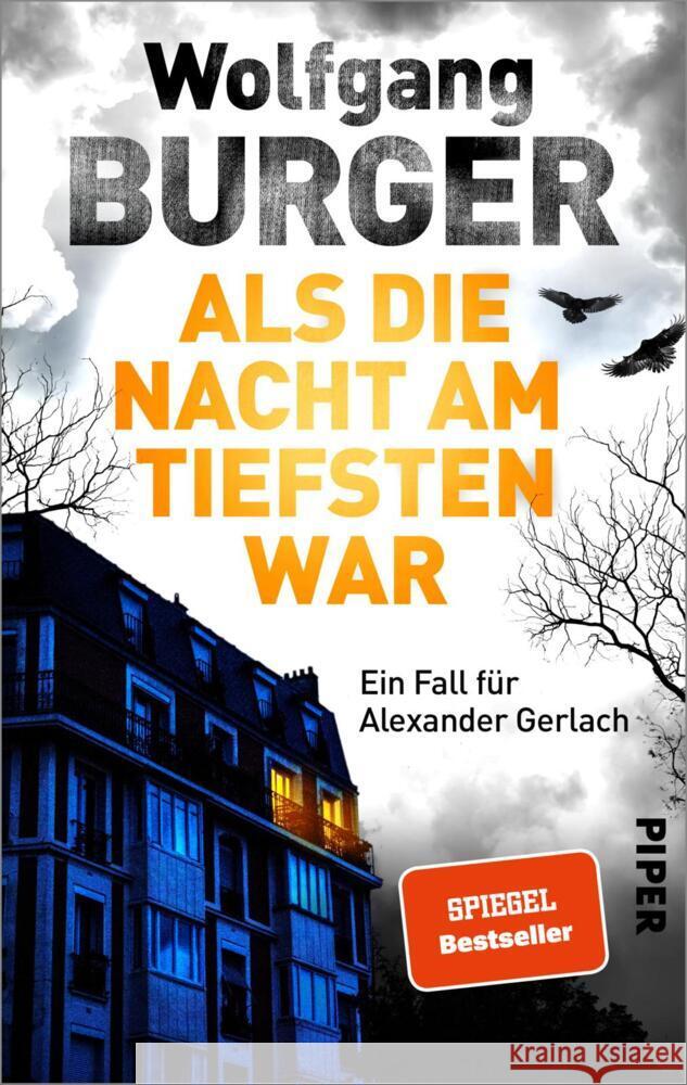 Als die Nacht am tiefsten war Burger, Wolfgang 9783492062329 Piper - książka