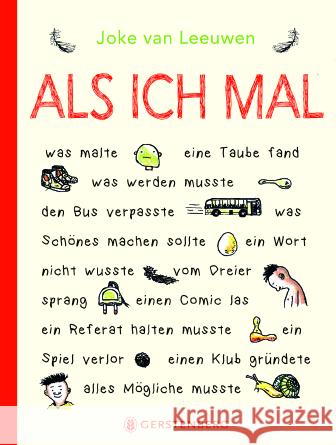 Als ich mal van Leeuwen, Joke 9783836960601 Gerstenberg Verlag - książka