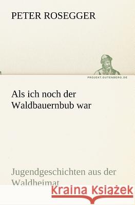 ALS Ich Noch Der Waldbauernbub War Rosegger, Peter 9783842419841 Tredition - książka