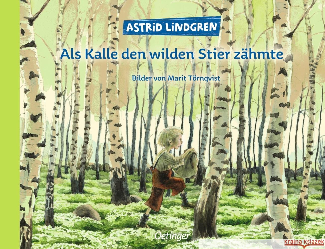 Als Kalle den wilden Stier zähmte Lindgren, Astrid 9783751200486 Oetinger - książka