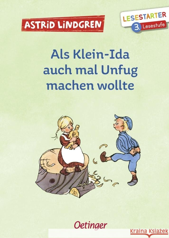 Als Klein-Ida auch mal Unfug machen wollte Lindgren, Astrid 9783789121449 Oetinger - książka