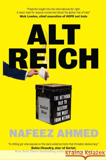 Alt Reich Nafeez Ahmed 9781916754140 Byline Books - książka