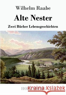 Alte Nester: Zwei Bücher Lebensgeschichten Raabe, Wilhelm 9783743708211 Hofenberg - książka