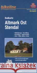 Altmark East Stendal Cycle Map: 2018  9783850003506 Verlag Esterbauer - książka