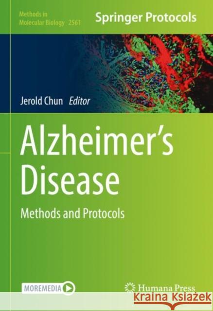 Alzheimer’s Disease: Methods and Protocols Jerold Chun 9781071626542 Humana - książka