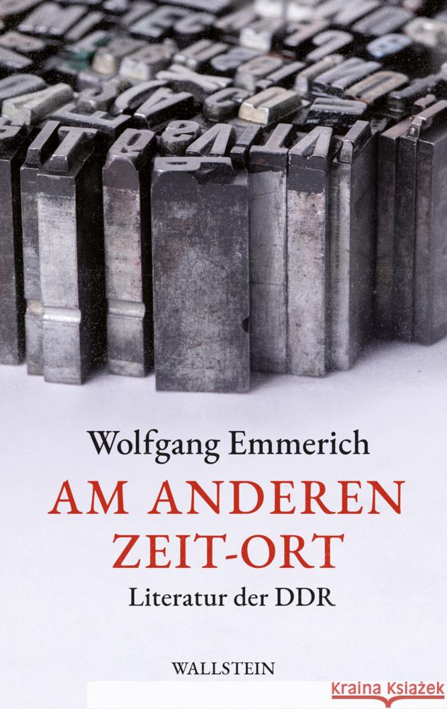 Am anderen Zeit-Ort Emmerich, Wolfgang 9783835357044 Wallstein - książka