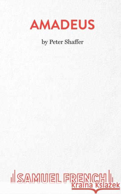 Amadeus Peter Shaffer 9780573110153 SAMUEL FRENCH LTD - książka