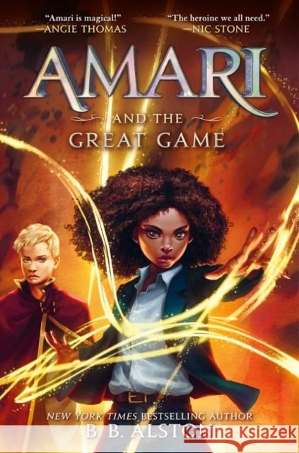 Amari and the Great Game B. B. Alston 9780062975195 HarperCollins - książka