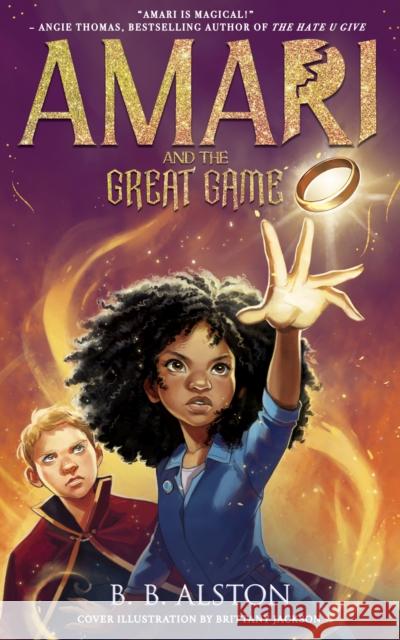 Amari and the Great Game BB Alston 9781405298643 HarperCollins Publishers - książka
