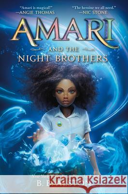 Amari and the Night Brothers B. B. Alston 9781432890735 Thorndike Striving Reader - książka