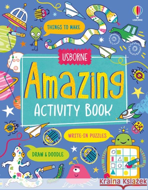 Amazing Activity Book Various 9781803705781 Usborne Publishing Ltd - książka