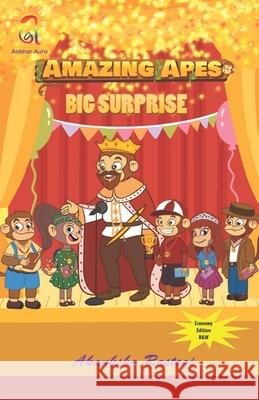 Amazing Apes - Big Surprise (B & W) Akanksha Rastogi 9798537314189 Independently Published - książka