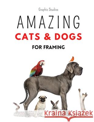 Amazing Cats and Dogs for Framing: Amazing pet photos, funny dogs and cats to frame Graphic Studios 9781804319598 Medigrafica - książka