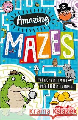 Amazing Mazes Activity Book Make Believe Ideas   9781789474985 Make Believe Ideas - książka