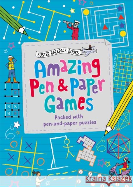 Amazing Pen & Paper Games: Packed with pen-and-paper puzzles Gareth Moore 9781780556062 Michael O'Mara Books Ltd - książka