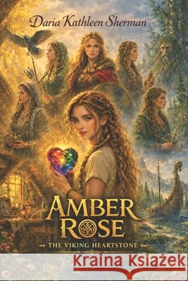 Amber Rose: The Viking Heartstone Sherman, Daria Kathleen 9798196742927 Independently Published - książka