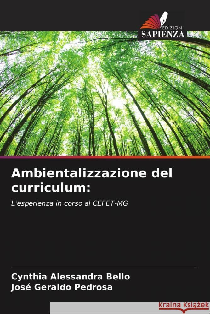 Ambientalizzazione del curriculum: Bello, Cynthia Alessandra, Pedrosa, José Geraldo 9786206538080 Edizioni Sapienza - książka