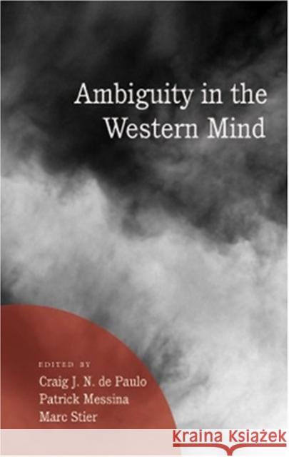 Ambiguity in the Western Mind  9780820463766 Peter Lang Publishing Inc - książka