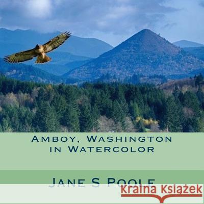 Amboy, Washington in Watercolor Jane S. Poole 9781986069397 Createspace Independent Publishing Platform - książka