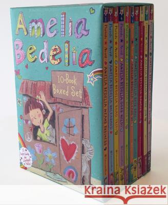 Amelia Bedelia Chapter Book 10-Book Box Set [With Bookmark] Herman Parish Lynne Avril 9780062569813 Greenwillow Books - książka