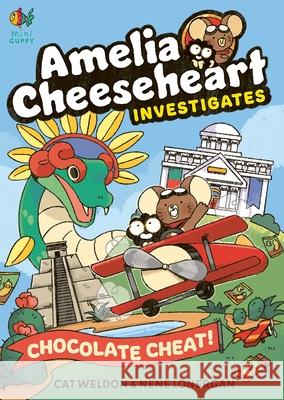 Amelia Cheeseheart Investigates: Chocolate Cheat Cat Weldon 9781916558564 Guppy Publishing Ltd - książka