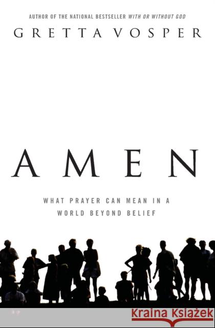 Amen Gretta Vosper 9781554686483 Harper Perennial - książka