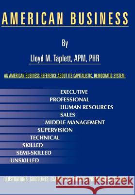 American Business Lloyd M. Taplett 9781420821352 Authorhouse - książka