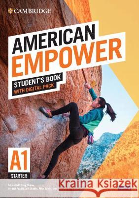 American Empower Starter/A1 Student's Book with Digital Pack Adrian Doff Craig Thaine Herbert Puchta 9781108862219 Cambridge University Press - książka