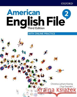 American English File 3e Student Book 2 and Online Practice Pack Oxford University Press 9780194906395 Oxford University Press - książka