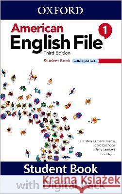 American English File 3e Student Book Level 1 Digital Pack Oxford University Press 9780194758871 Oxford University Press - książka