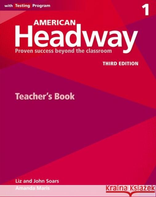 American Headway 3rd Edition 1 Teachers Book Soars 9780194725767 Oxford University Press - książka